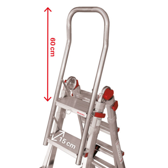 Faraone drabina teleskopowa super teles poręcz