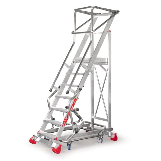 Faraone Podest magazynowy przejezdny z SICUR-STOP