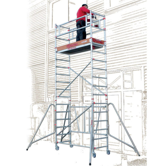 wieża jezdna rusztowanie compactxs Faraone