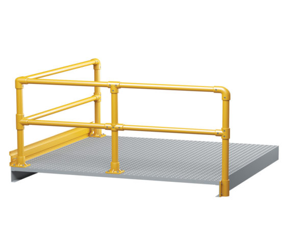 Barierka Okrągła Kompozytowa i Bramki Bezpieczeństwa Faraone