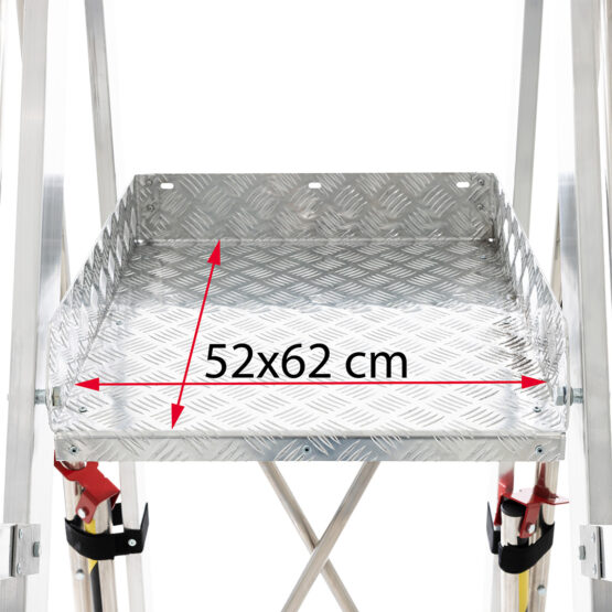 Faraone Podest magazynowy z bocznymi stabilizatorami MFT.7