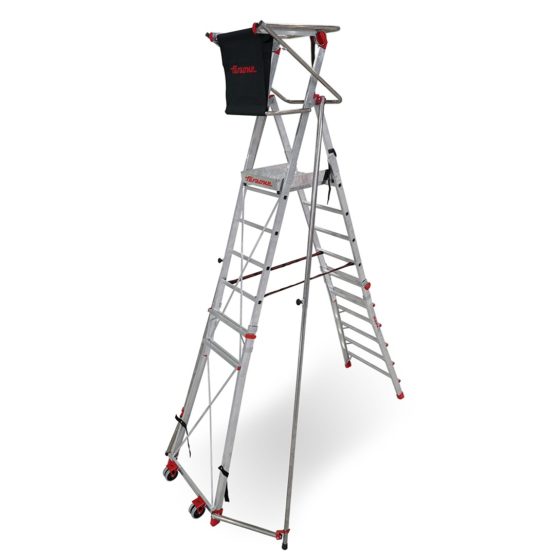 Faraone Podest roboczy z bocznymi stabilizatorami PLS