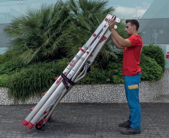 złożony podest roboczy PLS.7