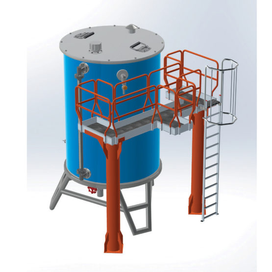 Platforma mocowana dla przemysłu Faraone FOTO PL 1050