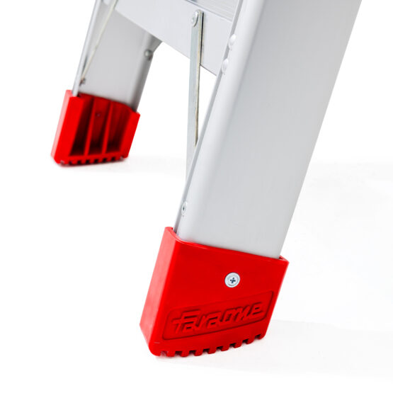 Faraone Profesjonalna drabina jednostronna z głębokimi 8 cm stopniami LADY