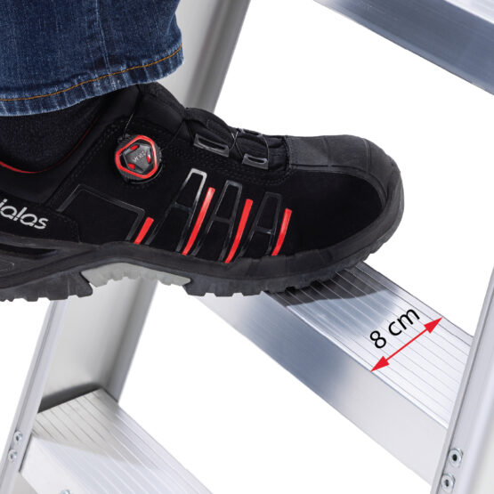 Stołek składany dwustronny stopnie Faraone ND NDL