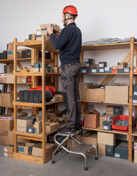 Faraone Aluminiowe schody o głębokim stopniu SGA