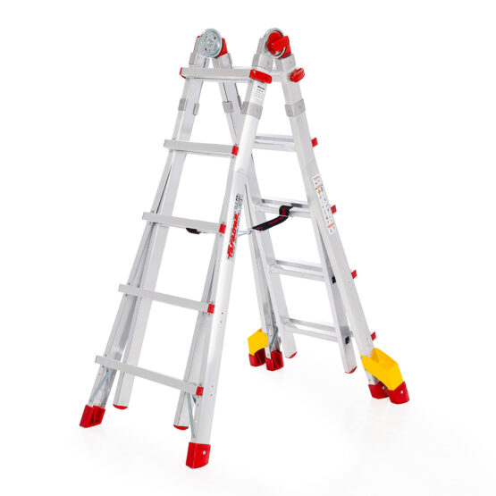 Faraone Profesjonalna drabina teleskopowa ze stabilizatorami SUPER TELES