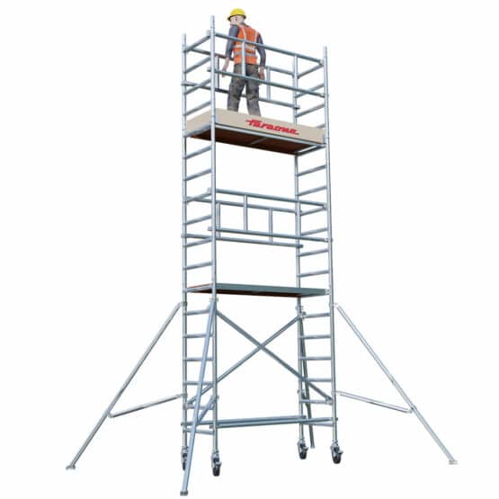 Top System Safety - bezpieczny system montażu 75 cm Wieże jezdne - rusztowania mobilne Faraone