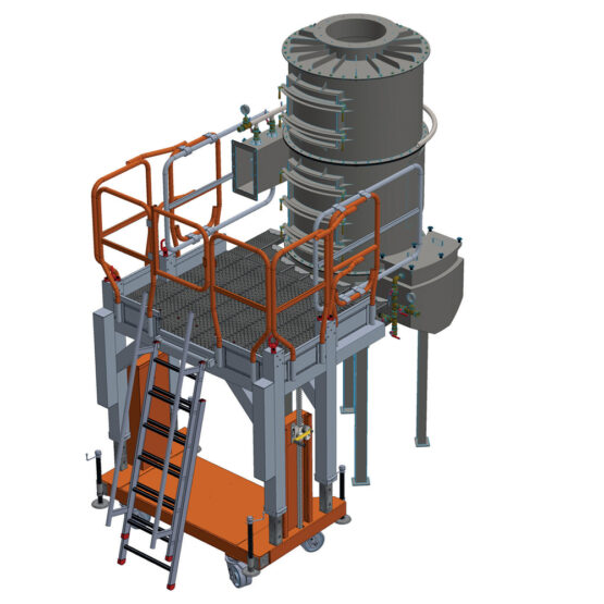 Platforma mocowana dla przemysłu FOTO: PL 1052 Faraone