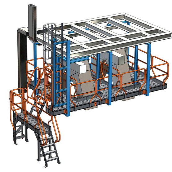 Platforma mocowana dla przemysłu FOTO: PL 1053 Faraone