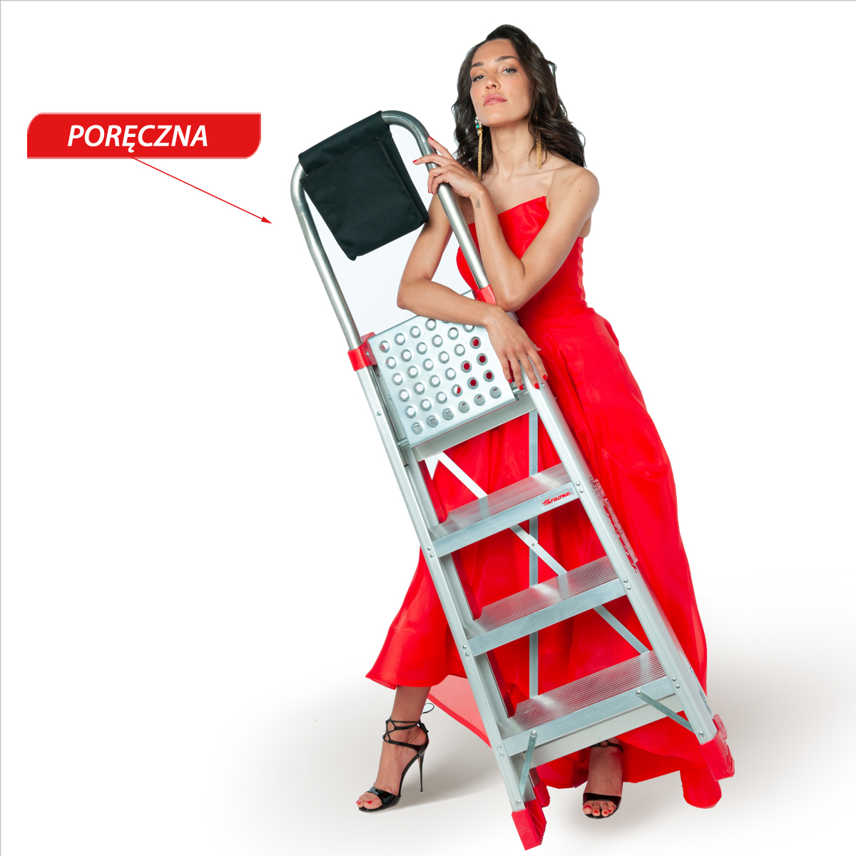 aluminiowa drabina Lady Faraone