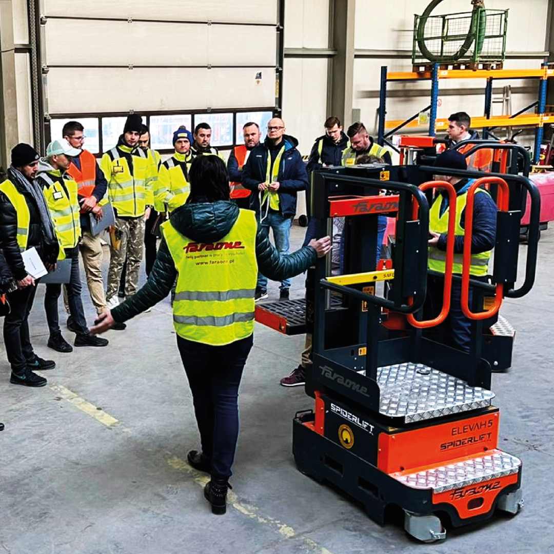 Faraone wózki jezdniowe podnośnikowe