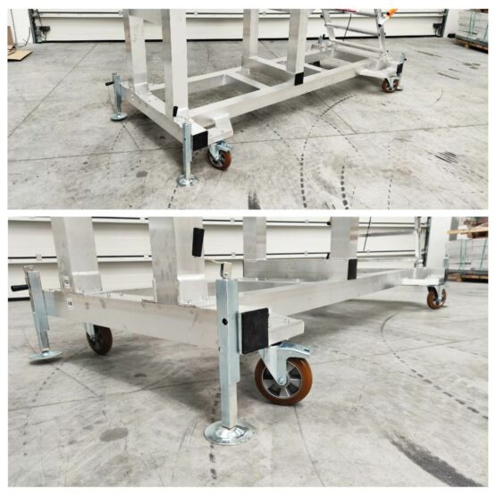 Podest roboczy ze stabilizatorami Spec TZ0239 Faraone