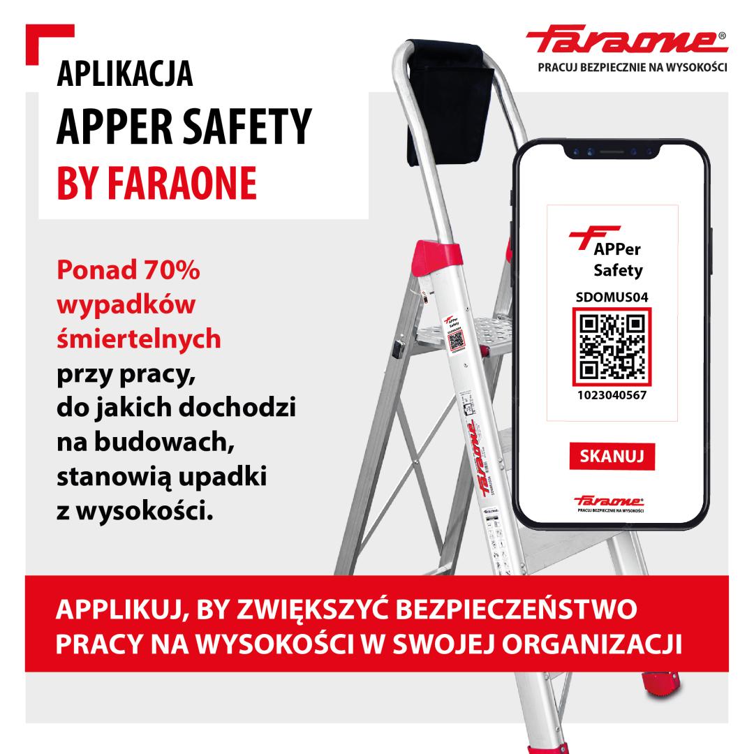 Aplikacja mobilna APPer Safety Faraone