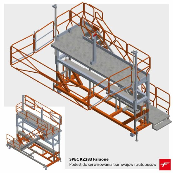Podest roboczy serwisowy Faraone KP287