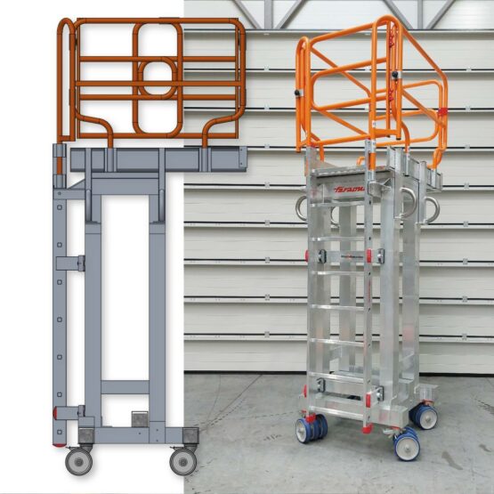 Podest roboczy do obsługi i serwisowania maszyn TW434