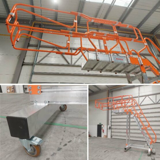 Podest roboczy do obsługi i serwisowania maszyn TZ0254