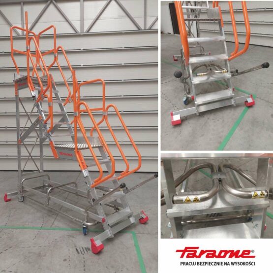 Podest roboczy do obsługi i serwisowania maszyn TZ0298 TZ0299