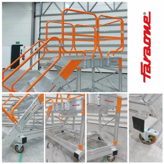 Podest roboczy pod kontener Spec TW485 Faraone