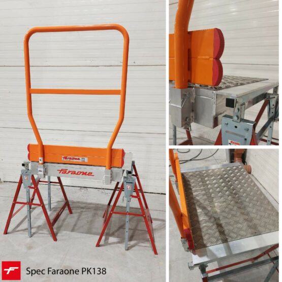 Faraone podest na kanał samochodowy Spec PK138