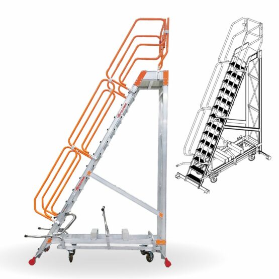 Konstrukcja specjalna Faraone Spec MD0117 podest przejściowy