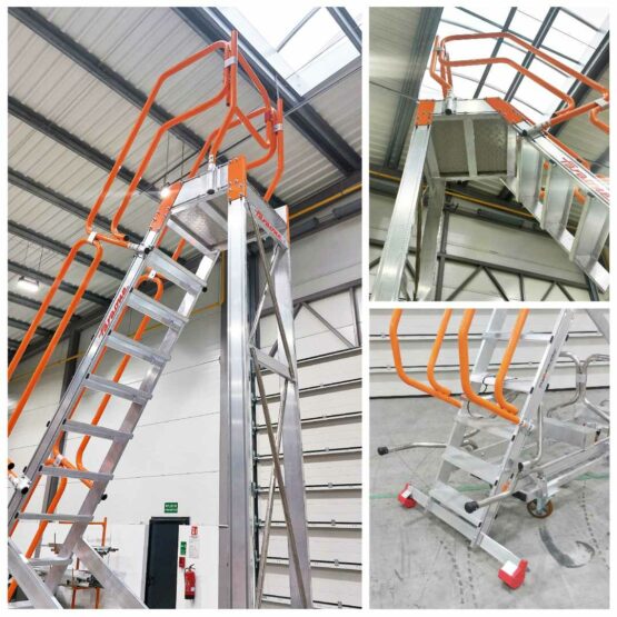 Aluminiowy podest przejściowy MD0117 Faraone