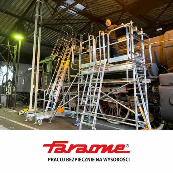 Podest do serwisowania parowozów Faraone Spec RJ426