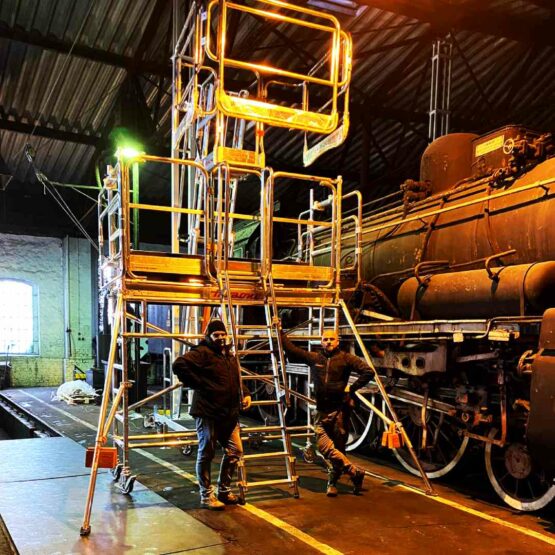 Podest do serwisowania parowozów Spec RJ426 Faraone