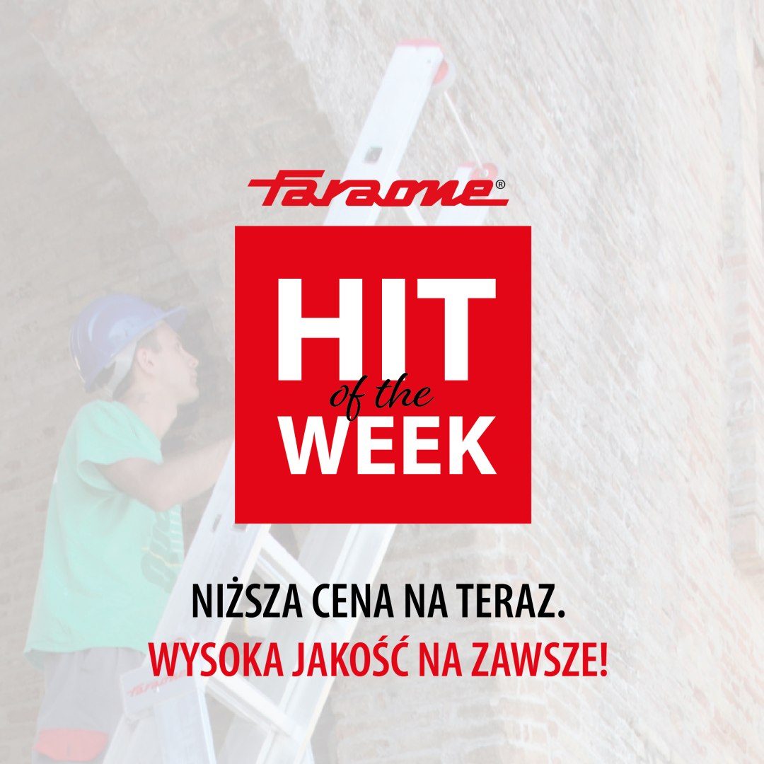 HIT of the WEEK Faraone drabina 3-elementowa 150.3