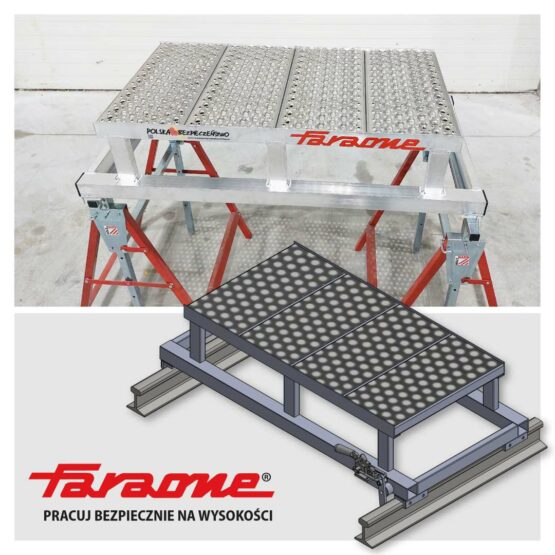 Podest do serwisowania utoklawów Spec MD997 Faraone