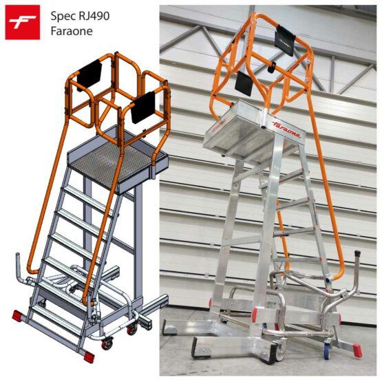 Podest do szaf energetycznych Spec RJ490 Faraone