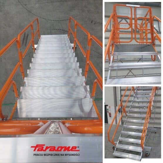Szerokie schody podest Faraone Spec PK139