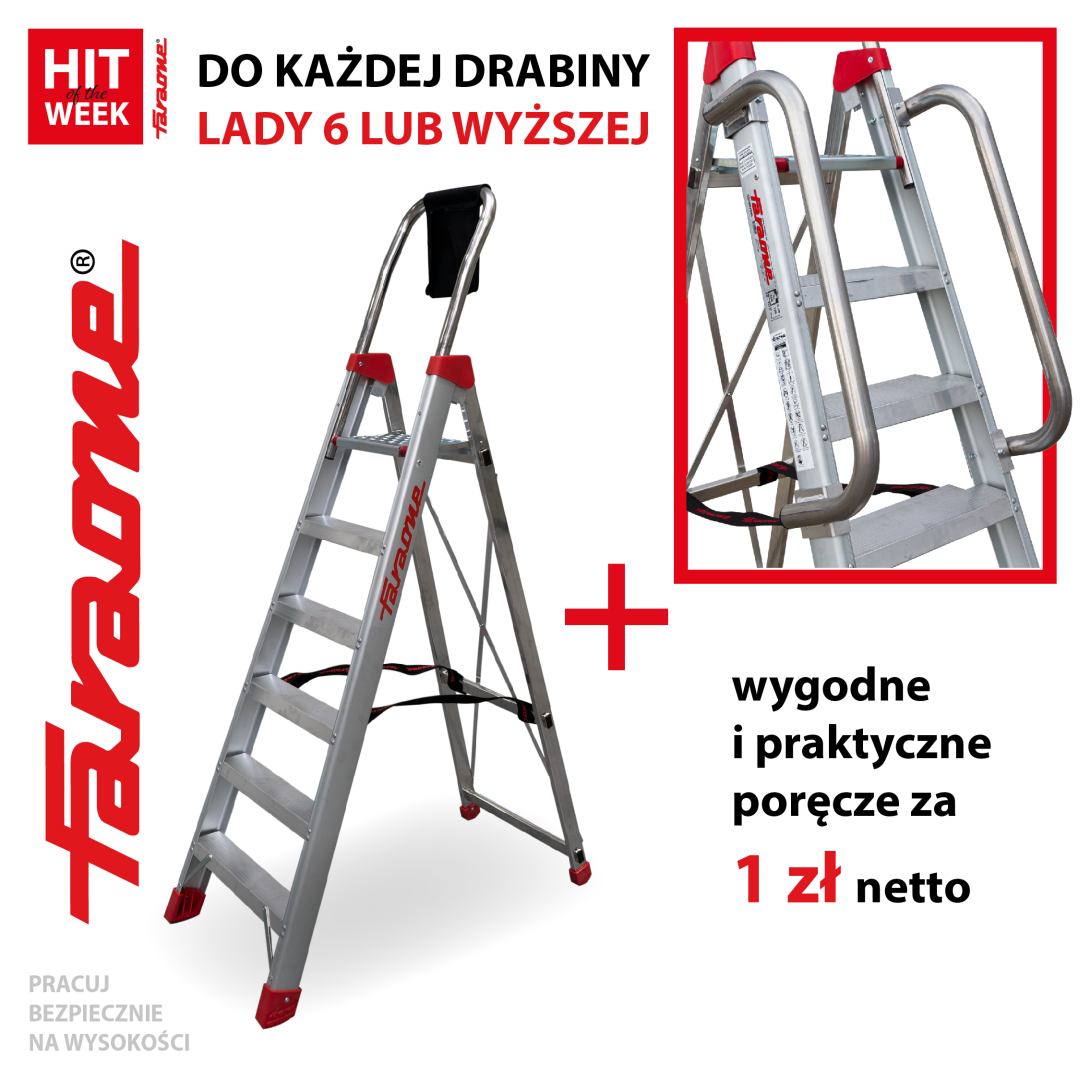 HIT of the WEEK Faraone poręcze do drabiny Lady