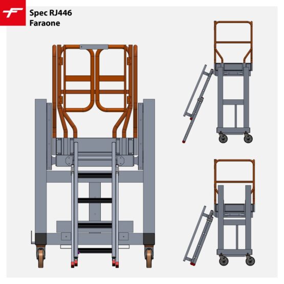 podest roboczy do autobusów