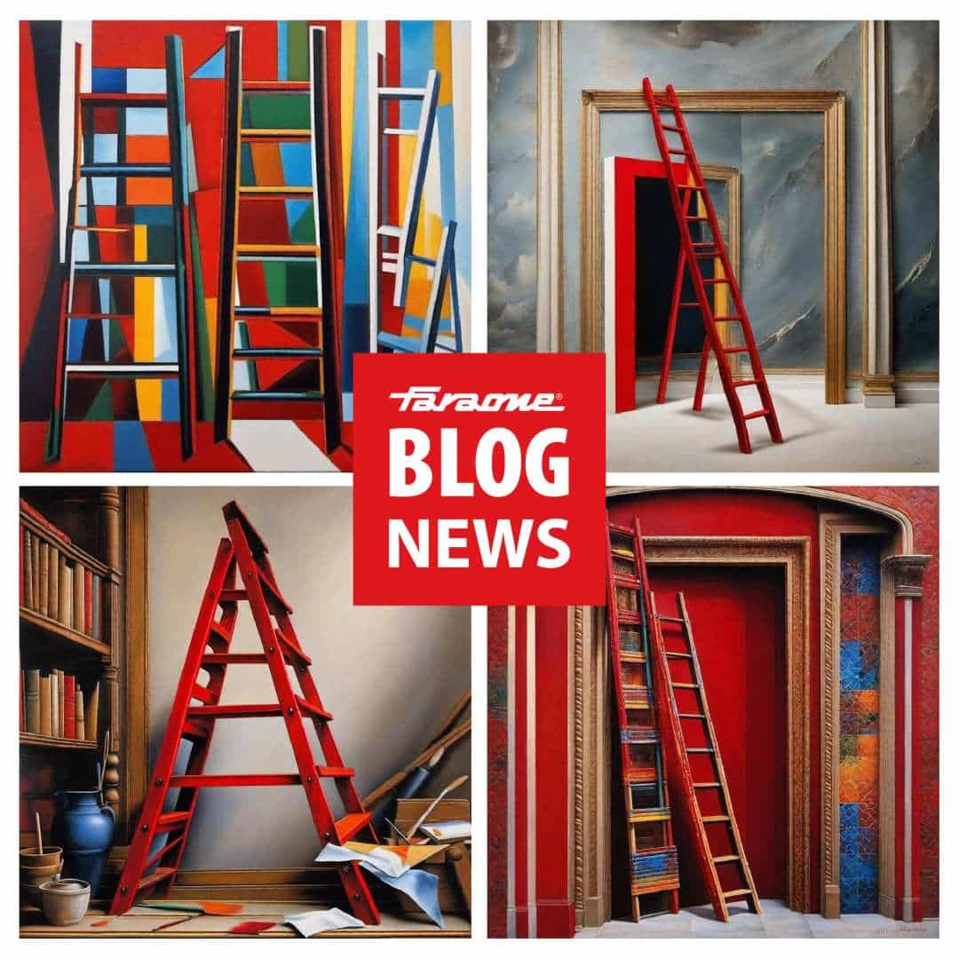 Jak drabinę namalowaliby najlepsi malarze świata - Blog Faraone Poland