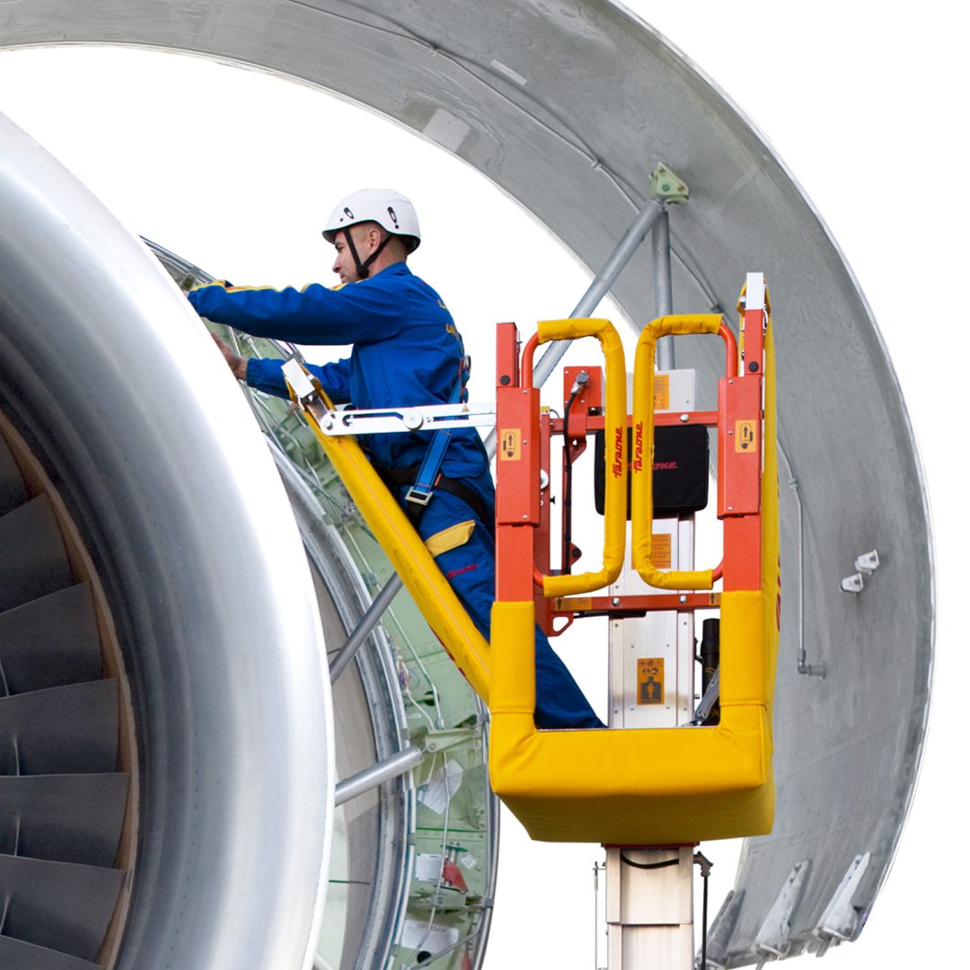 platforma specjalna ELEVAH do serwisowania samolotów