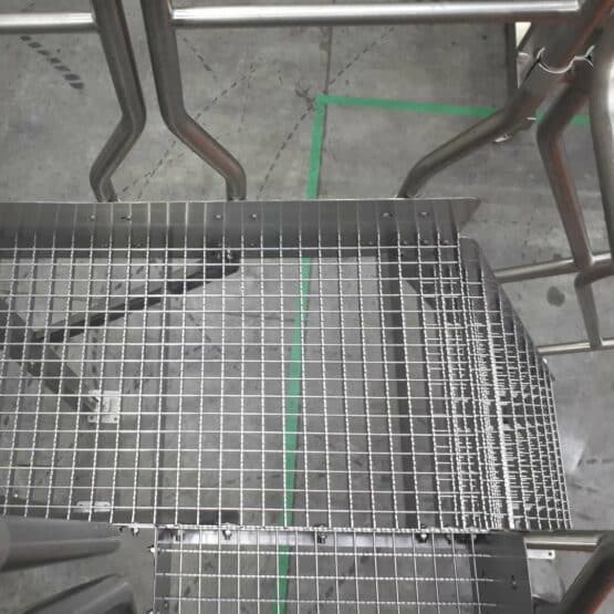 Podest z kraty serratowej Faraone