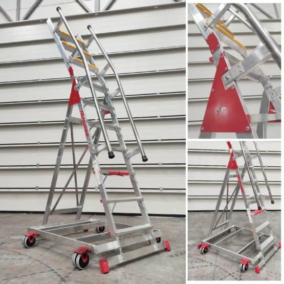 Drabina do serwisowania silników samolotów Faraone Spec MD0031