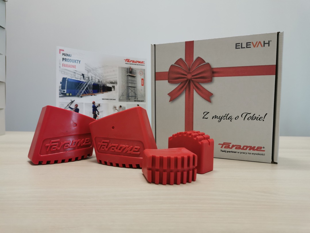 Wszystkiego bezpiecznego - stopki do drabin DOMUS i LADY Faraone