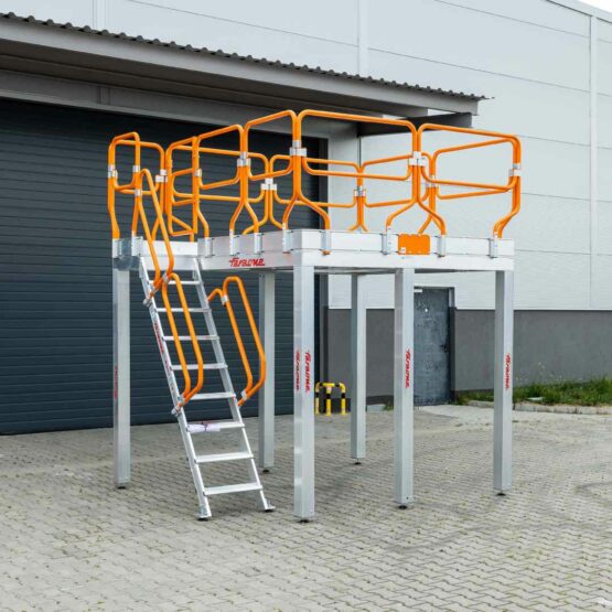 Podest do konserwacji i serwisowania przenośników pionowych SPEC MD0132 Faraone