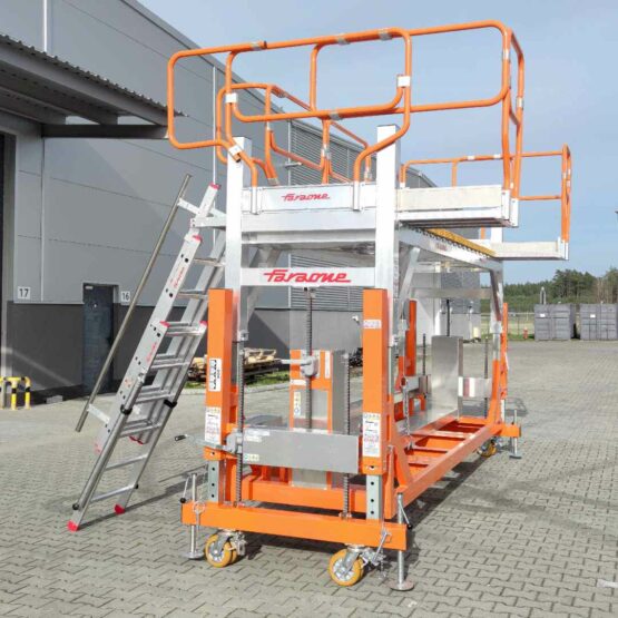 Podest kolejowy o regulowanej wysokości Spec MD0134 Faraone