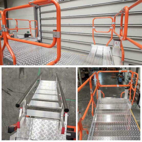 Podest kolejowy - platforma robocza Spec MD0134 Faraone