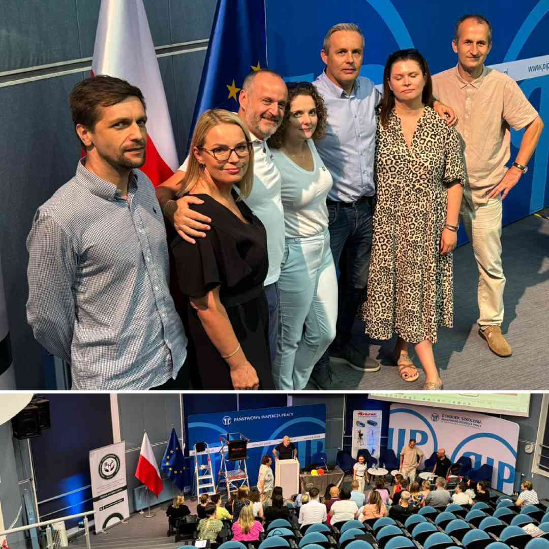 Praca na wysokości - Seminarium Szkoleniowo-Warsztatowe OSPS BHP Oddział Wrocław w Ośrodku Szkoleniowym Państwowej Inspekcji Pracy z udziałem Faraone Poland