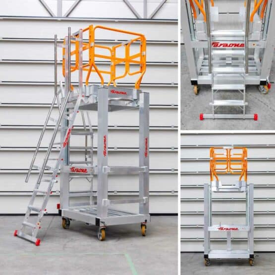 Podest do czyszczenia silosów Spec RJ0160 Faraone