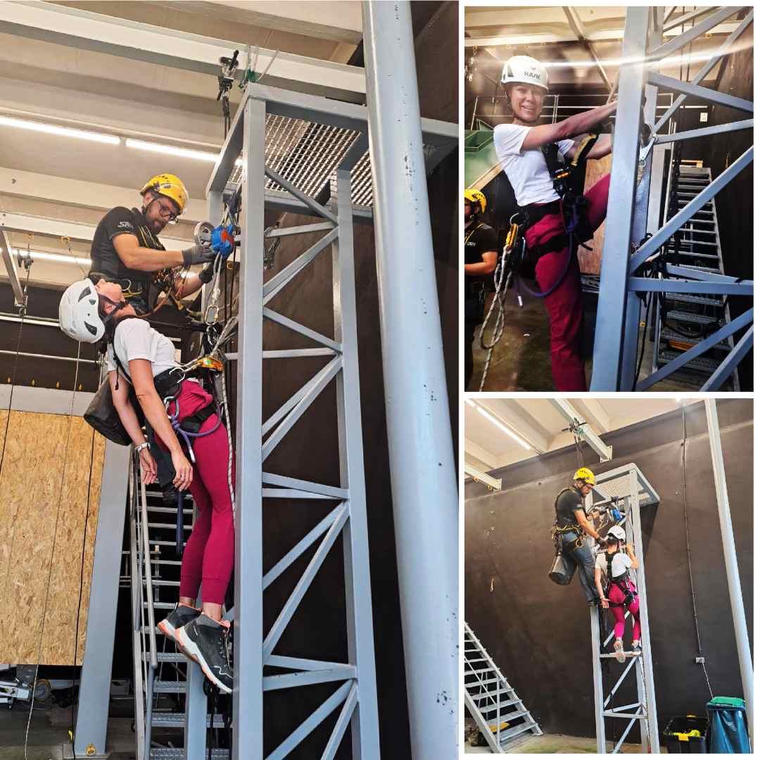 Szkolenie z bezpiecznej pracy na wysokości dla Doradców Techniczno-Handlowych Faraone Poland prowadzone przez Safety at Height