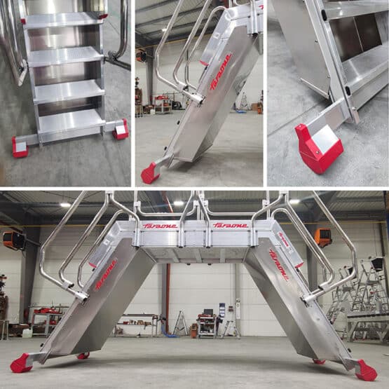 Spec TZ0214 podest przejściowy nad linie produkcyjne