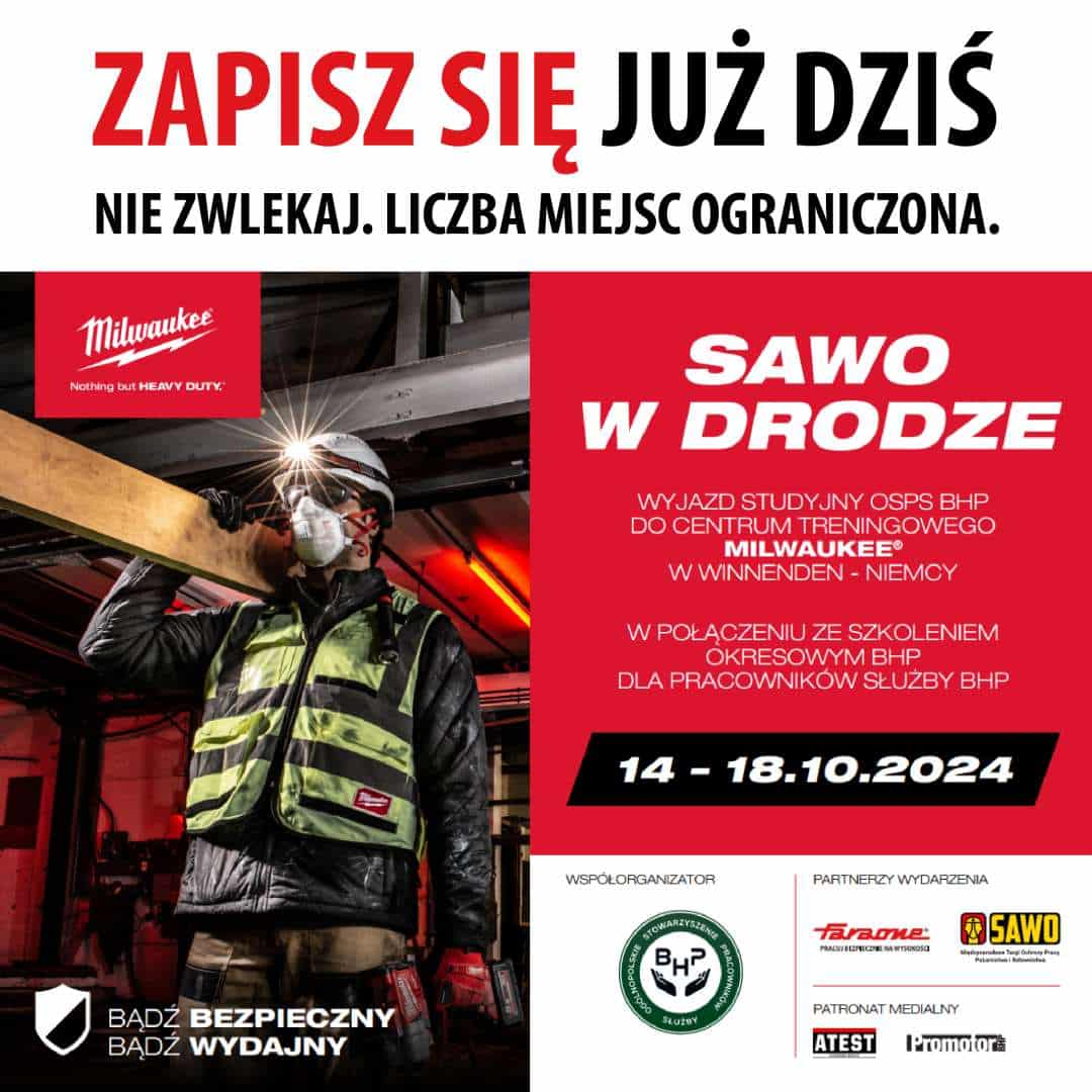 Sawo w drodze - wyjazd studyjny do Centrum Treningowego Milwaukee - Faraone Partnerem Wydarzenia