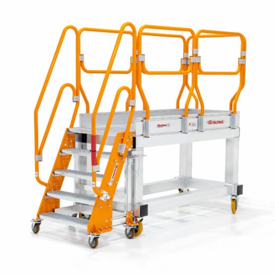 Podest roboczy z odłączanymi schodami Spec PK0068 i PK0070 Faraone