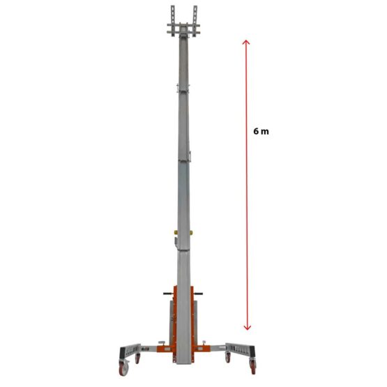 Aluminiowy podnośnik materiałów HWS